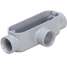Conduit Outlet Body,T Style,1/