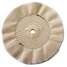 Buffing Wheel,Spiral Sewn,8 In