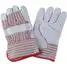 Leather Gloves,Red Striped,S,Pr