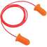 Ear Plugs,Corded,Org,Red,PK100