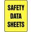 Safety Data Sheets Safety Sign,