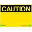 Safety Sign, Caution 10" X 14"