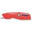 Safety Utility Knife,6 In.,Red
