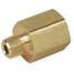 Adapter,Pipe 1/2 F x 1/4 M In,