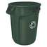 Utility Container,32 Gal.,GR