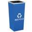 Recycling Container,18 Gal,Blue