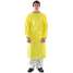 Isolation Gown,Yellow,XL,PK40