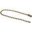 Beaded Chain,Brs,Brs Pld,6 In,