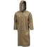 Fr Rain Coat With Hood,M,Drab,