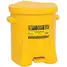 Can,Oily Waste,Polyethylene,Yellow,6 Gal