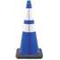 Traffic Cone,7 Lb.,Blue Cone