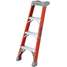 Straight Ladder,4 Ft.H,300 Lb.