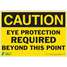 Safety Sign, Eye Protection
