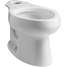 Toilet Bowl,White,14-1/2 In