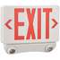 Exit Sign,ABS,LED ,2W,9-1/2in.