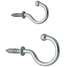 Wire Hook,Load Rated,304 SS,Pk
