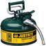 Safety Can,Type 2,Green,1 Gallon