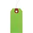 Wire Tag 4-1/4"X2-1/8 Green