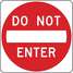 Traffic Sign,12 x 12In,R/Wht,