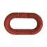 Chain Link,Red,2" Size,Plastic