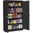 Storage Cabinet,Welded,Black