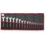 Combo Wrench Set,6/12 Pt,3.2-