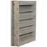 Louver,Wall Opening 24x24In,