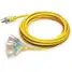 Extension Cord,3-Outlet,15A,