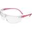 Safety Glasses,Clear Lens,Pink