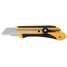 Snap-Off Knife,7 1/2 In,Yellow/