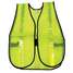 Lime Safety Vest W/Refl 1SZ