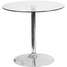 Table,Tempered Glass,Round,31-