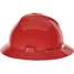 Hard Hat,4 Pt. Pinlock,Red