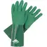 Chemical Gloves,L,14"L,Green,Pr