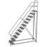 Rolling Ladder 156" H 12 Step