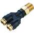 Male Y Connector,3/8 In. Tube,
