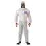Hooded Coverall,Elastic,XL,PK25
