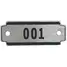 Number Plate,Numbers 1-10,Pk 10