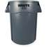 Utility Container,Gray,55 Gal.,
