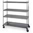 Wire Shelving,Mobile,69" H,