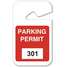 Parking Permits,Rearview,301-