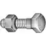 Structural Bolt,1 1/8-7x7 In,