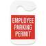 Employee Parking Permit,Red,PK5