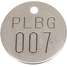 Nbr Tag,1-1/2 x 1-1/2 In,1-25,
