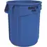 Utility Container,55 Gal.,Bl