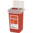 Sharps Container,1/4 Gal.,Red,