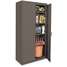 Storage Cabinet,Gray,78 In H,