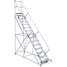 Rolling Ladder,Hndrl,Pltfm 150