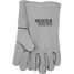 Welding Gloves,Gray,Leather,