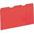 File Folders,Letter,Red,PK100